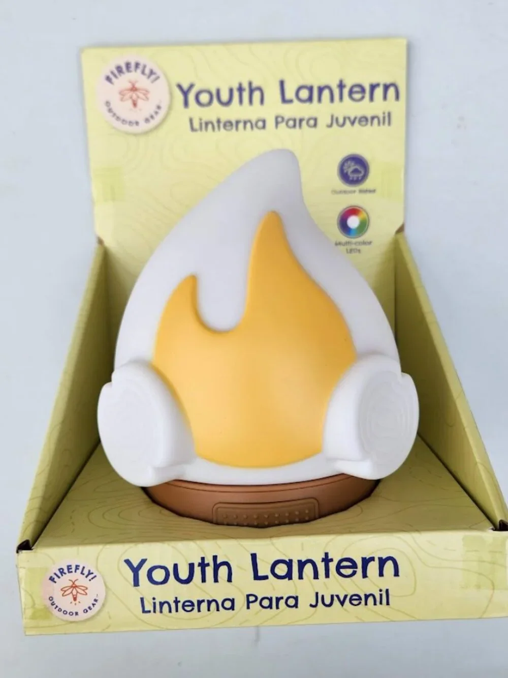 NEW Firefly Fire Lantern Flame Kids Outdoor Night Light Camping LED Multi Color